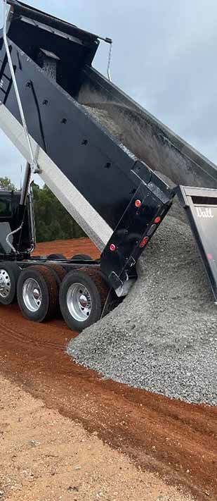 Wall Trucking Company LLC cistern excavation